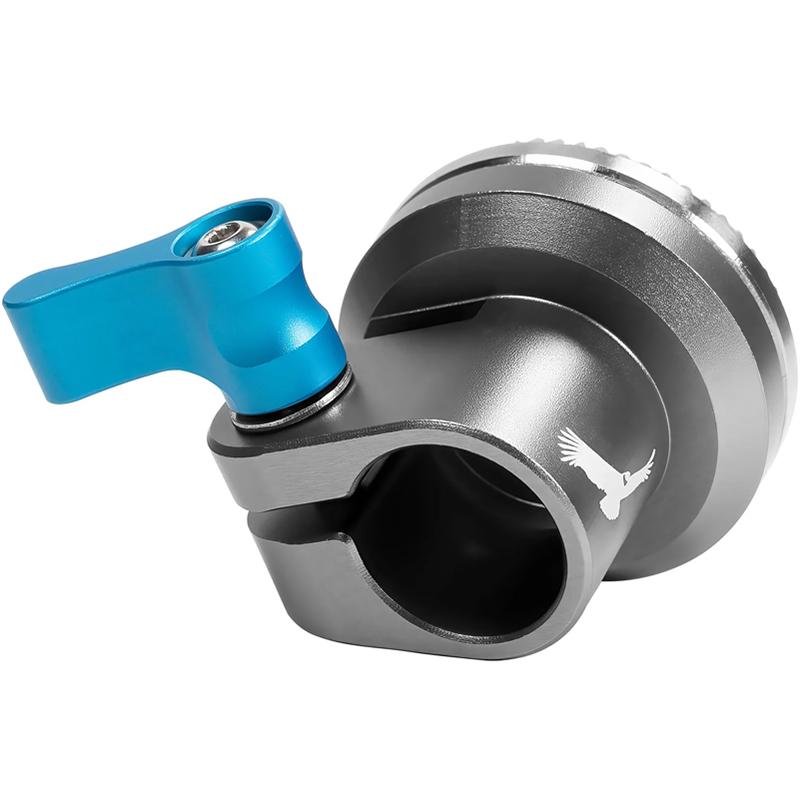 Kondor Blue Rosette Single Rod Clamp 15mm